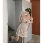 Floral Off the Shoulder Dress for an Angelic Look - Cosparty