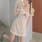 Floral Off the Shoulder Dress for an Angelic Look - Cosparty