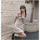 Floral Off the Shoulder Dress for an Angelic Look - Cosparty