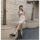 Floral Off the Shoulder Dress for an Angelic Look - Cosparty