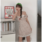 Floral Off the Shoulder Dress for an Angelic Look - Cosparty