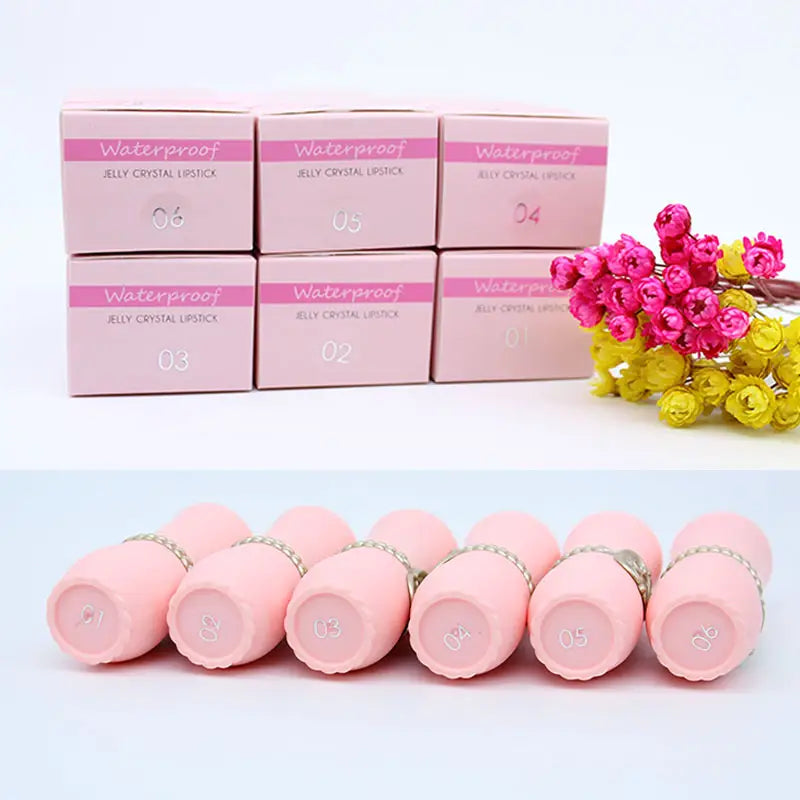 Flower-infused Jelly Lipstick in Pink Princess Casing - beauty