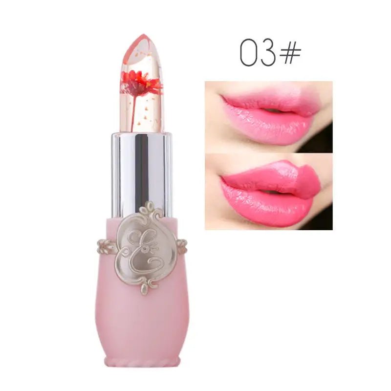 Flower - infused Jelly Lipstick in Pink Princess Casing - Cosparty