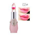 Flower-infused Jelly Lipstick in Pink Princess Casing - 02 Sexy rose - beauty