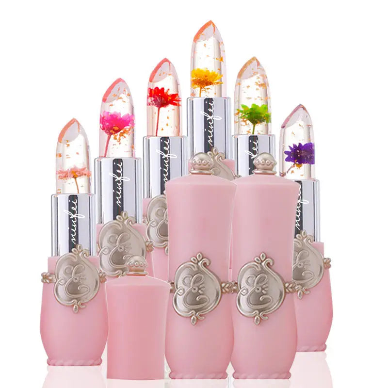 Flower-infused Jelly Lipstick in Pink Princess Casing - beauty