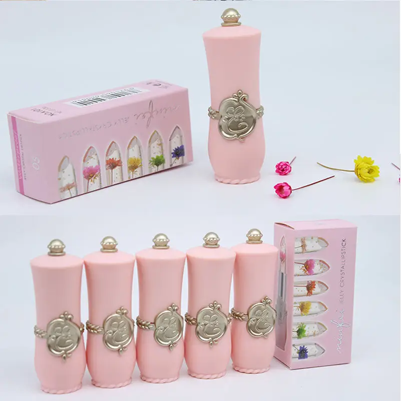 Flower-infused Jelly Lipstick in Pink Princess Casing - beauty