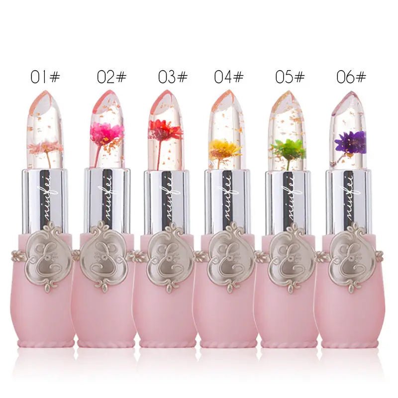 Flower - infused Jelly Lipstick in Pink Princess Casing - Cosparty