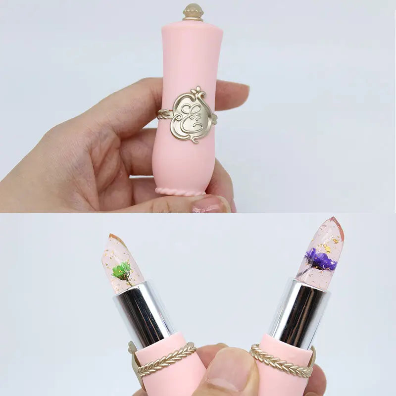 Flower-infused Jelly Lipstick in Pink Princess Casing - beauty