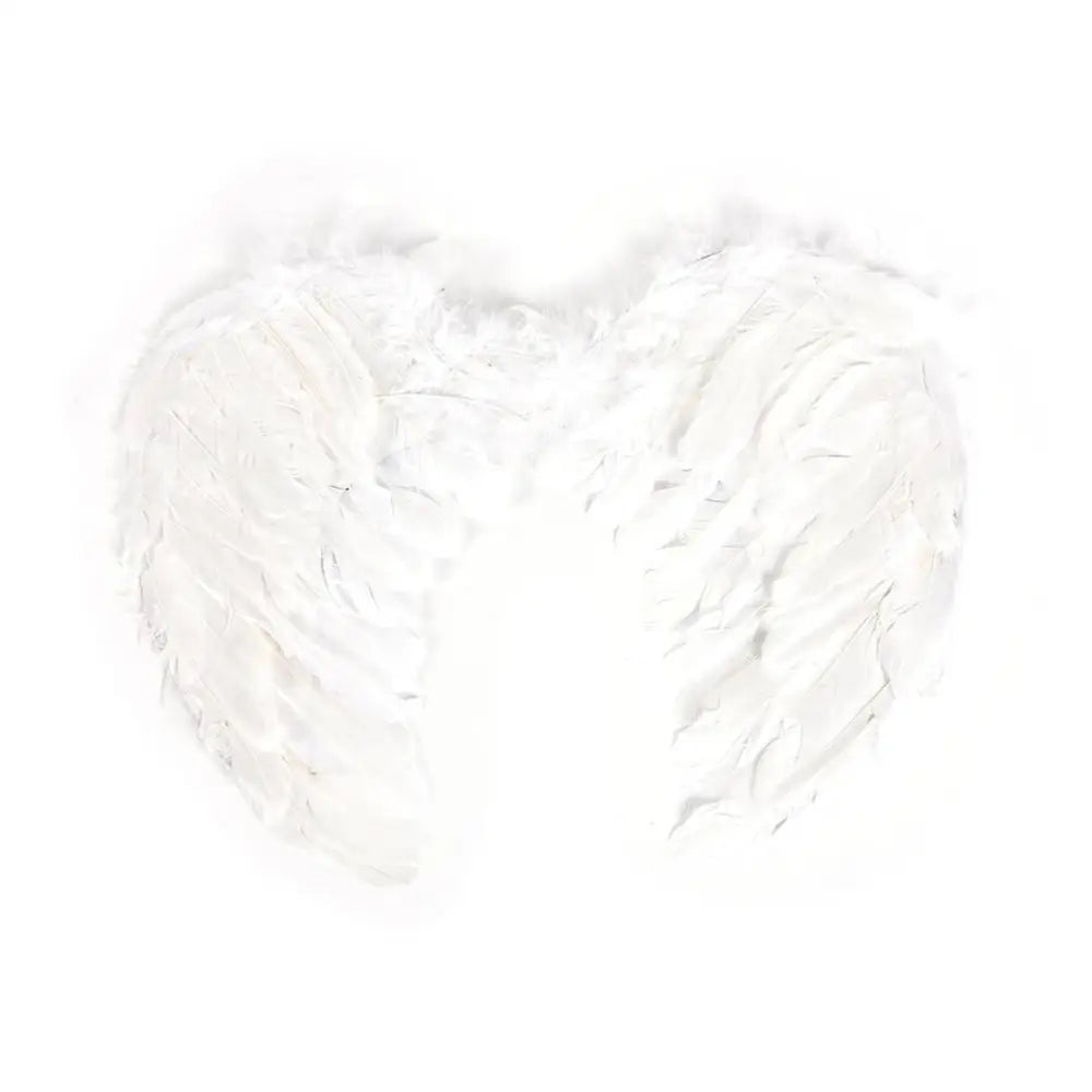 Fluffy Angel Wings in Black or White for Cosparty Accessories - accessories