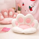 Fluffy Paw Shaped Seat Cushion for Kawaii Bedroom Decor - pillow