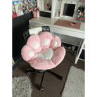 Fluffy Paw Shaped Seat Cushion for Kawaii Bedroom Decor - Cosparty
