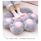 Fluffy Paw Shaped Seat Cushion for Kawaii Bedroom Decor - pillow