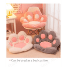 Fluffy Paw Shaped Seat Cushion for Kawaii Bedroom Decor - Cosparty