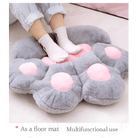 Fluffy Paw Shaped Seat Cushion for Kawaii Bedroom Decor - Cosparty