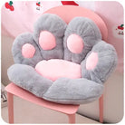 Fluffy Paw Shaped Seat Cushion for Kawaii Bedroom Decor - Cosparty