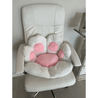 Fluffy Paw Shaped Seat Cushion for Kawaii Bedroom Decor - Cosparty