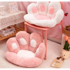 Fluffy Paw Shaped Seat Cushion for Kawaii Bedroom Decor - pillow