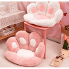 Fluffy Paw Shaped Seat Cushion for Kawaii Bedroom Decor - Cosparty
