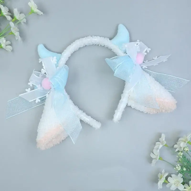 Fluffy Sheep-Inspired Headbands for a Cute Style Boost - hair accessory