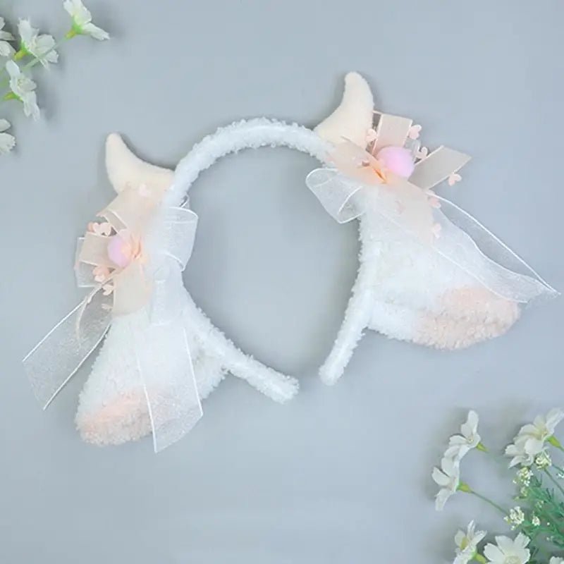 Fluffy Sheep - Inspired Headbands for a Cute Style Boost - Cosparty