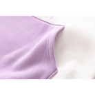 Foodie Bunny Hoodie in Pastel Color Block Style - Cosparty