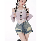 Freshly Laced Lavender Princess Set for Kawaii Style Enthusiasts - Top Only / S - outfit