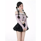 Freshly Laced Lavender Princess Set for Kawaii Style Enthusiasts - Cosparty