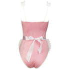 Frilly Pink Maid Adult Onesie for Cosparty Fun - Cosparty
