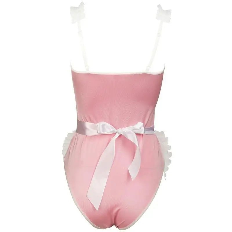 Frilly Pink Maid Adult Onesie for Cosparty Fun - Cosparty