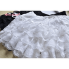 Frilly Ruffled Bloomer Shorts in Black or White - Cosparty
