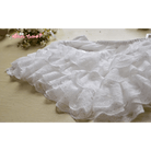 Frilly Ruffled Bloomer Shorts in Black or White - Cosparty