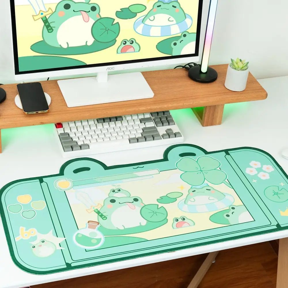 Froggy Gaming Mousepad for an Adorable Gaming Setup - Cosparty