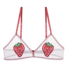 Fruity Embroidered Bralette for Kinky Cuties - Cosparty