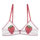 Fruity Embroidered Bralette for Kinky Cuties - Cosparty