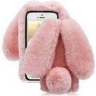 Furry 3D Bunny Ear Phone Cases for Stylish Protection - Cosparty