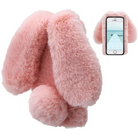 Furry 3D Bunny Ear Phone Cases for Stylish Protection - Phone Case