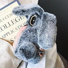 Furry 3D Bunny Ear Phone Cases for Stylish Protection - Cosparty