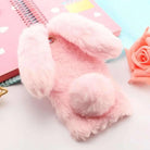 Furry 3D Bunny Ear Phone Cases for Stylish Protection - Cosparty