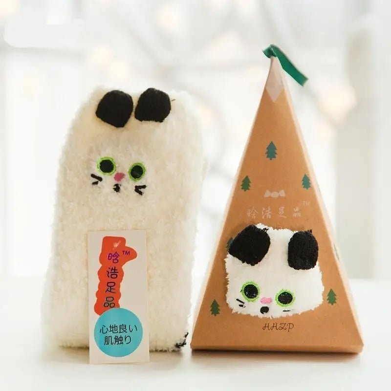 Furry Adult Sized Anime Socks in Adorable Plush Animal Design - Cosparty