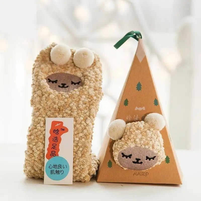 Furry Adult Sized Anime Socks in Adorable Plush Animal Design - Cosparty