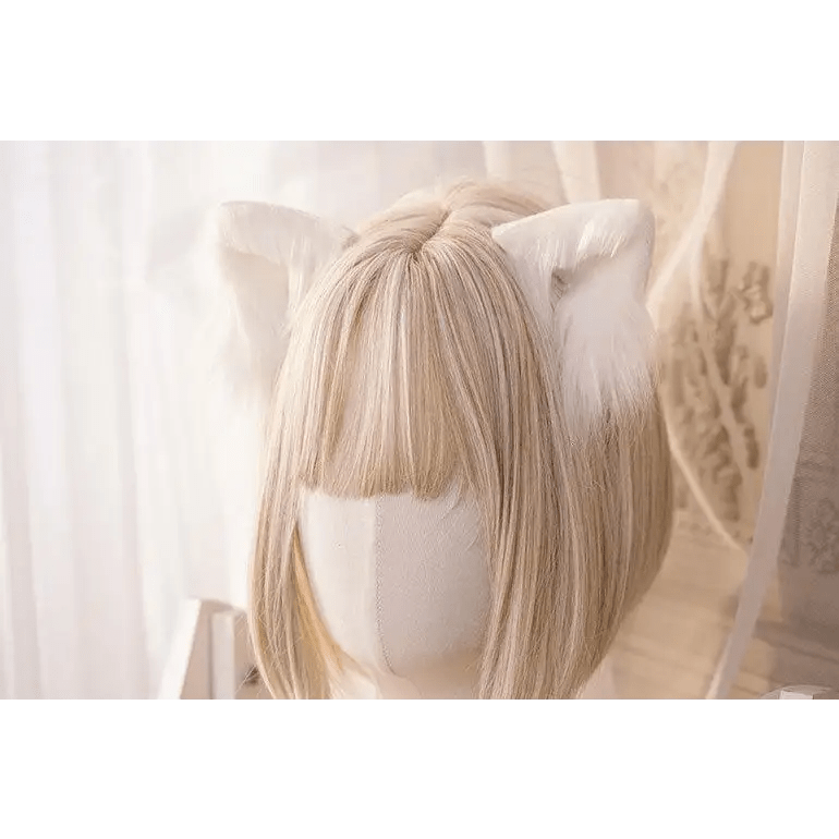 Furry Fox and Neko Cat Ear Hair Clips in Four Colors - Cosparty