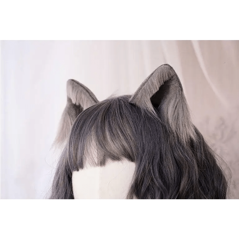 Furry Fox and Neko Cat Ear Hair Clips in Four Colors - Cosparty
