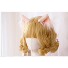 Luxury Realistic Neko Ears - Pink - hair clips