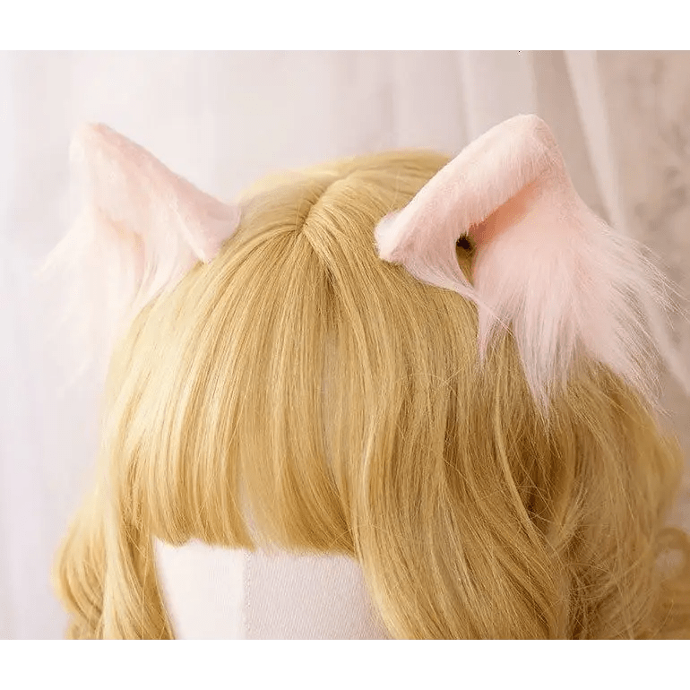 Furry Fox and Neko Cat Ear Hair Clips in Four Colors - Cosparty