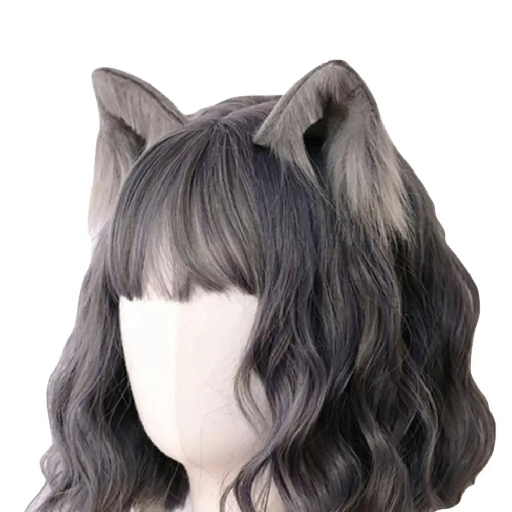 Furry Fox and Neko Cat Ear Hair Clips in Four Colors - hair clips