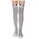 Furry Thigh High Socks for a Cozy Princess-Like Feel - socks