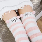 Furry Thigh High Socks for Cozy Comfort and Style - Socks