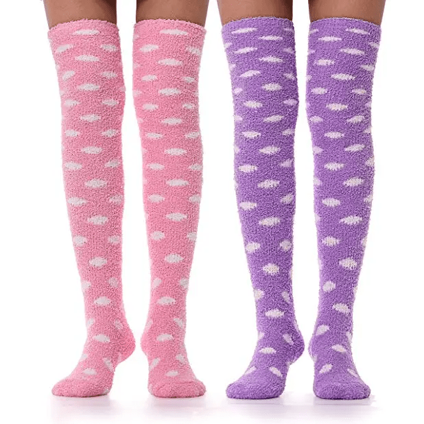 Furry Thigh High Socks for Cozy Comfort and Style - Cosparty