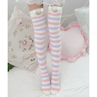 Kawaii Plush Socks Thigh Highs Tall Leg Warmers Fuzzy Warm DDLG Little Space Age Regression CGL  by Cosparty