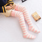 Furry Thigh High Socks for Cozy Comfort and Style - Socks